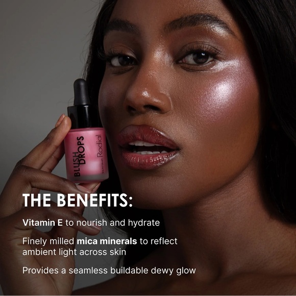 RODIAL Blush Drops in Frosted Pink - Picture 3 of 9
